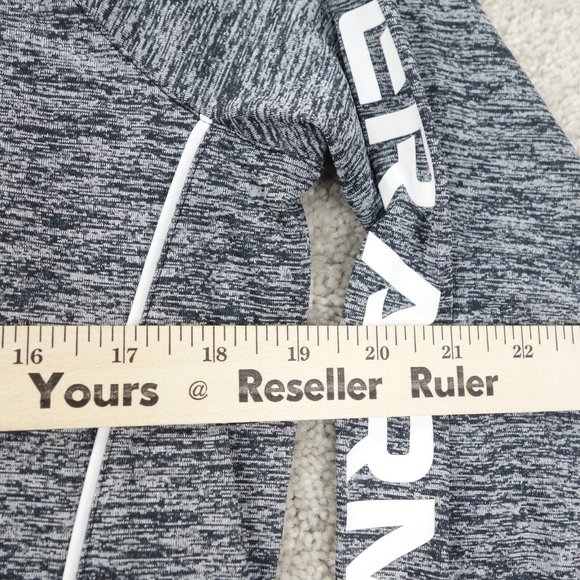 Under Armour Hoodie Womens Large Gray Stretch Loose Fit Heatgear Athletic - Picture 6 of 8